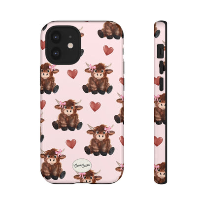 Highland Hearts iPhone Case