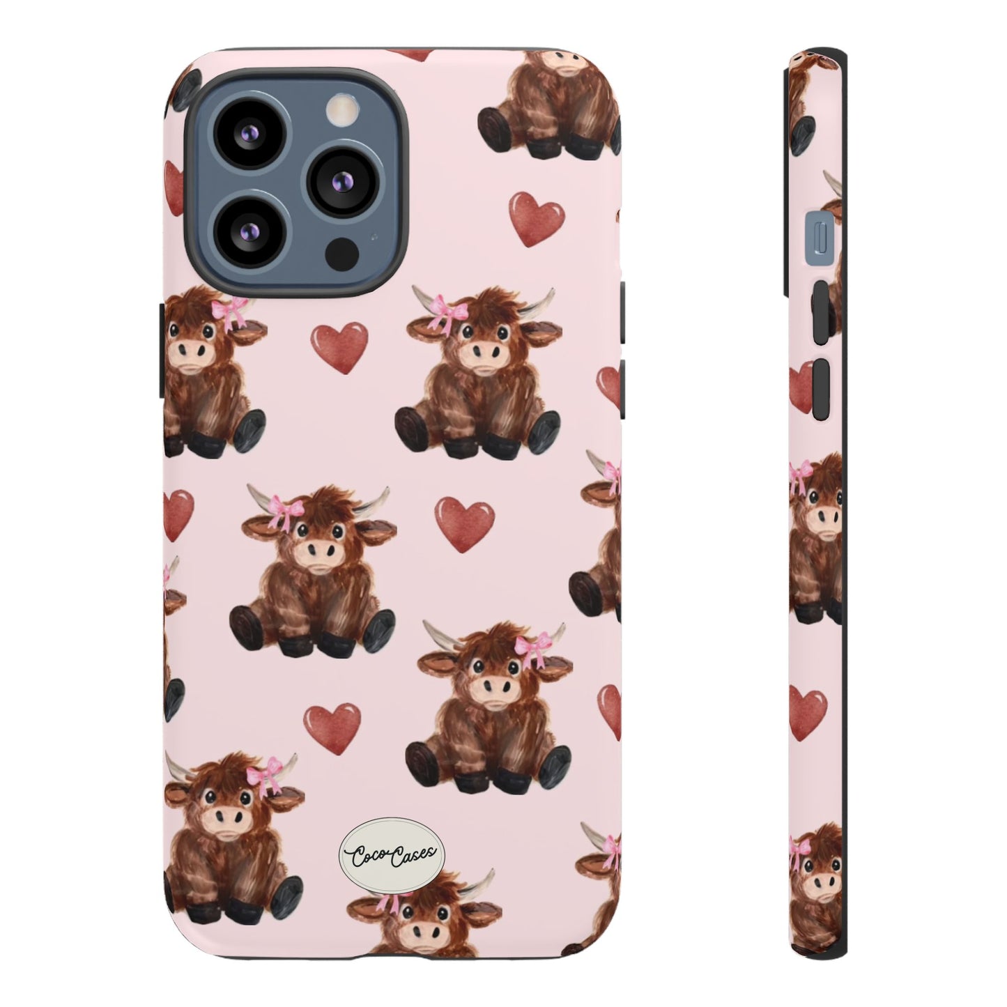 Highland Hearts iPhone Case
