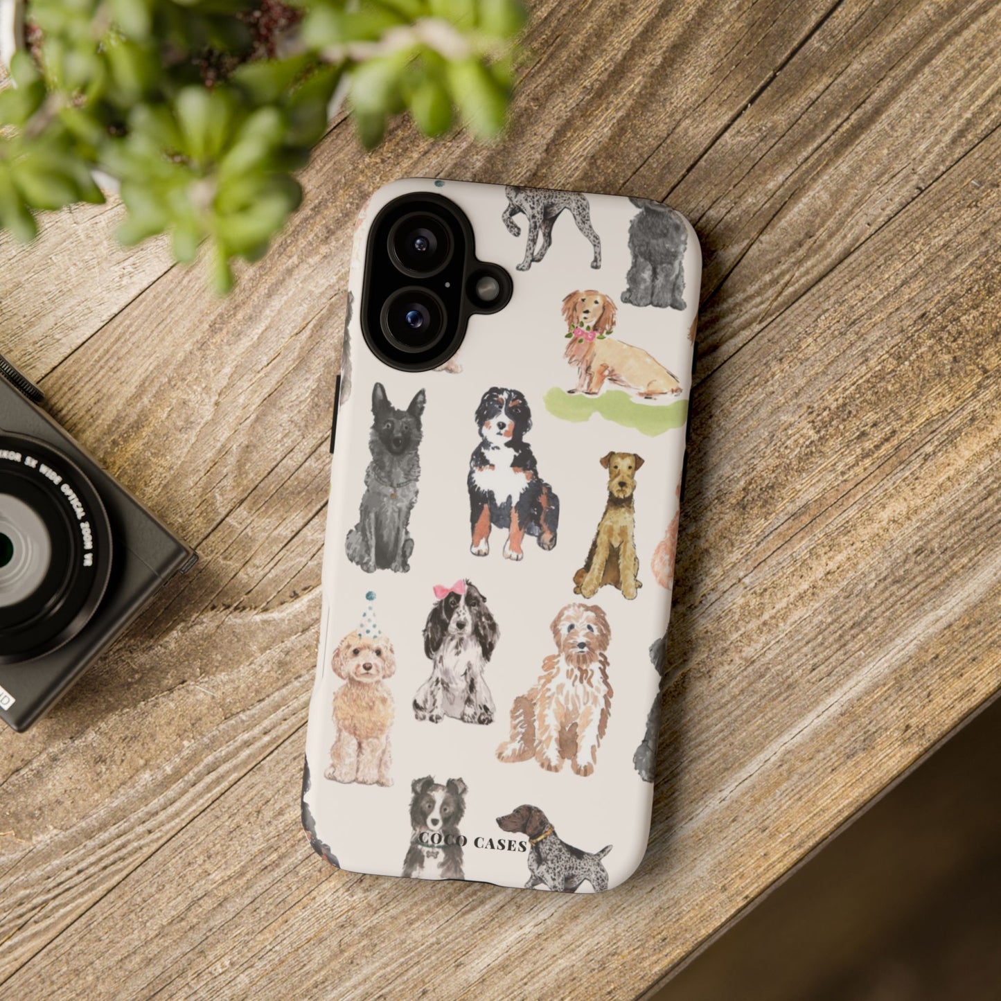Puppy Party iPhone Case
