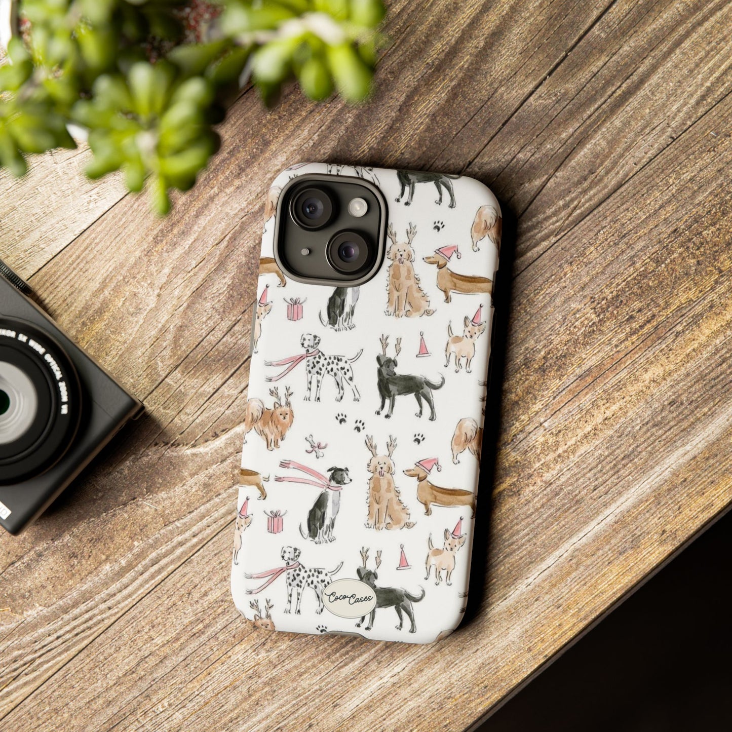 Wagging Winter iPhone Case