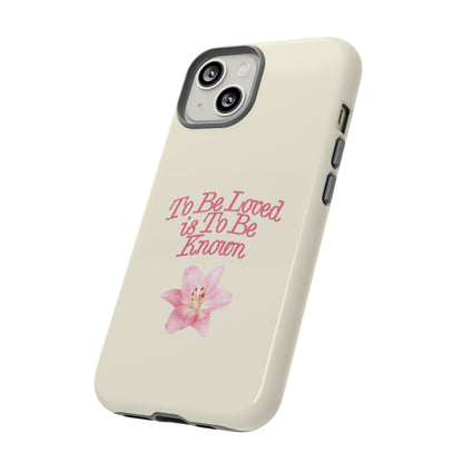 to be loved iPhone Case