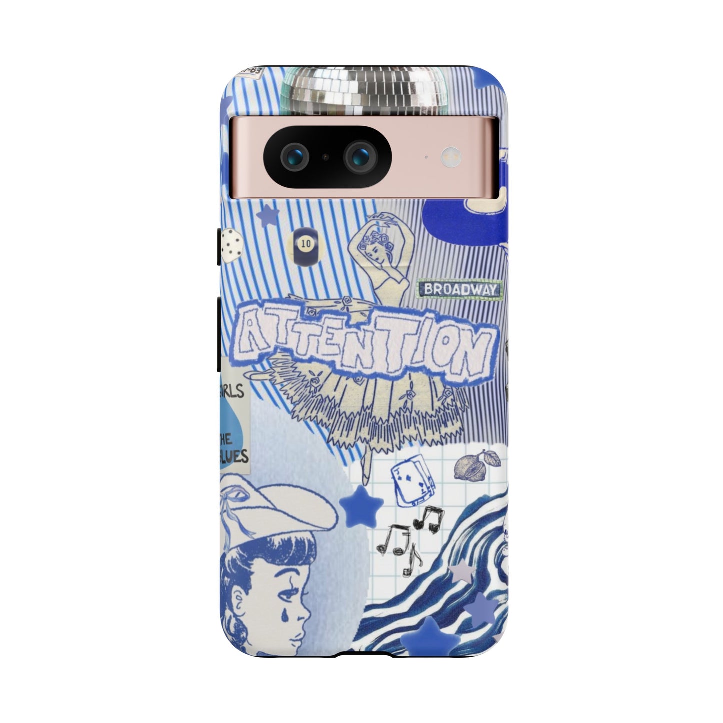 Attention Blues Google Pixel Case