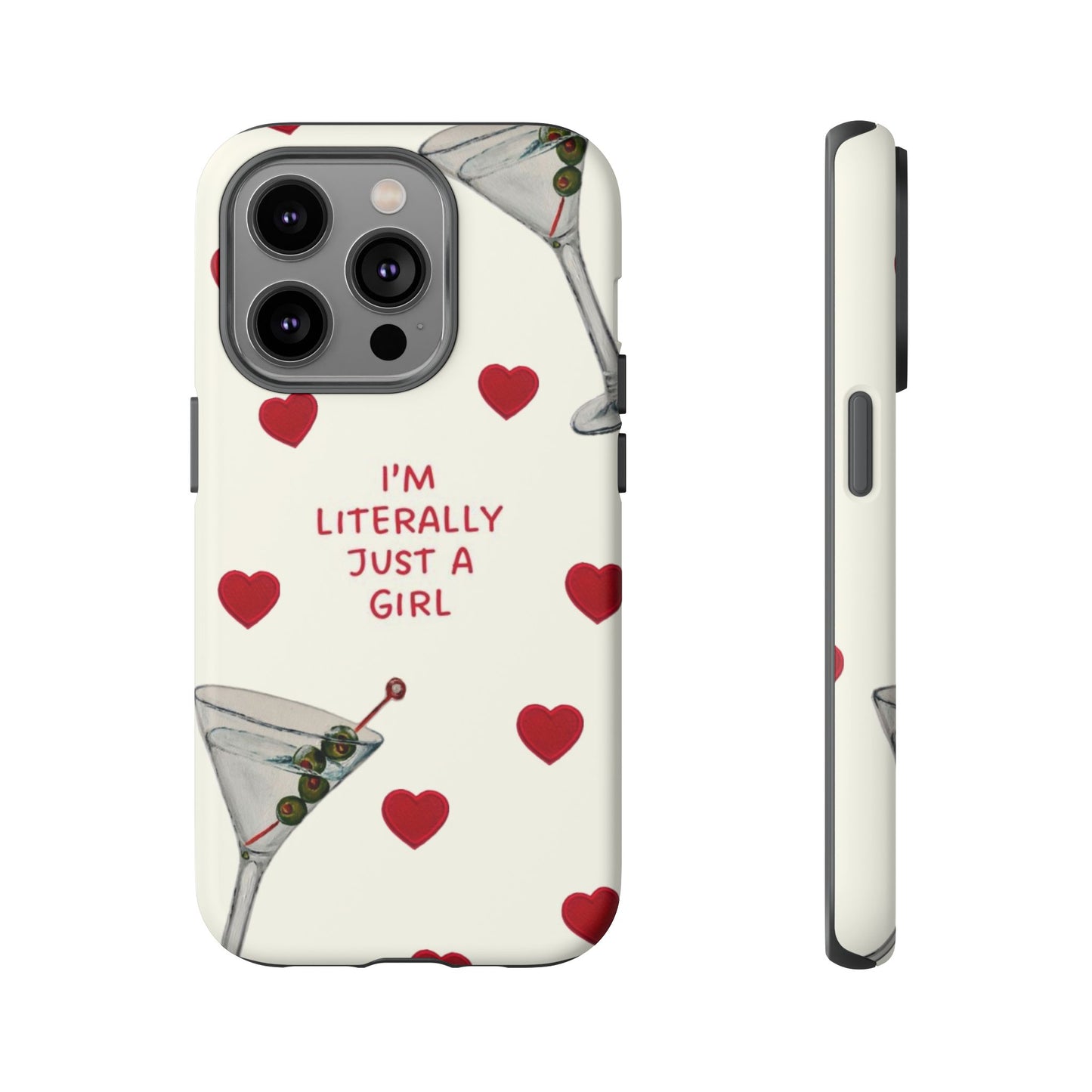 Literally A Girl iPhone Case