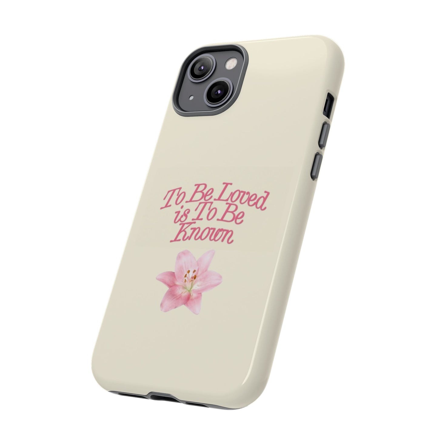 to be loved iPhone Case