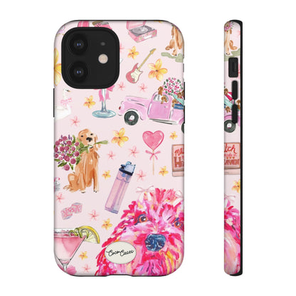 Dog Doodles iPhone Case