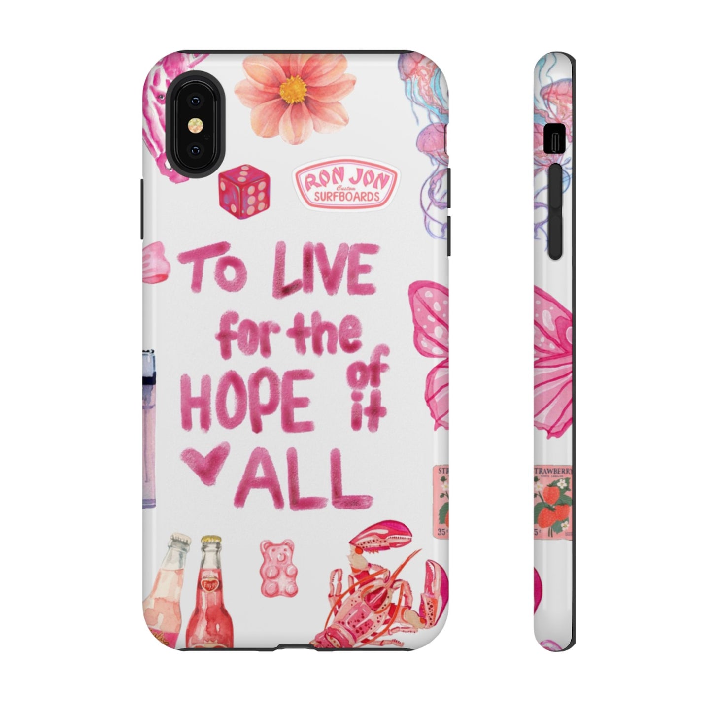 to live for the hope of it all iPhone Case