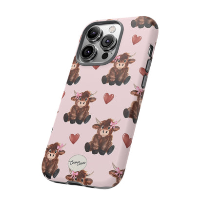Highland Hearts iPhone Case