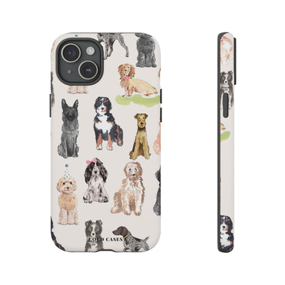 Puppy Party iPhone Case