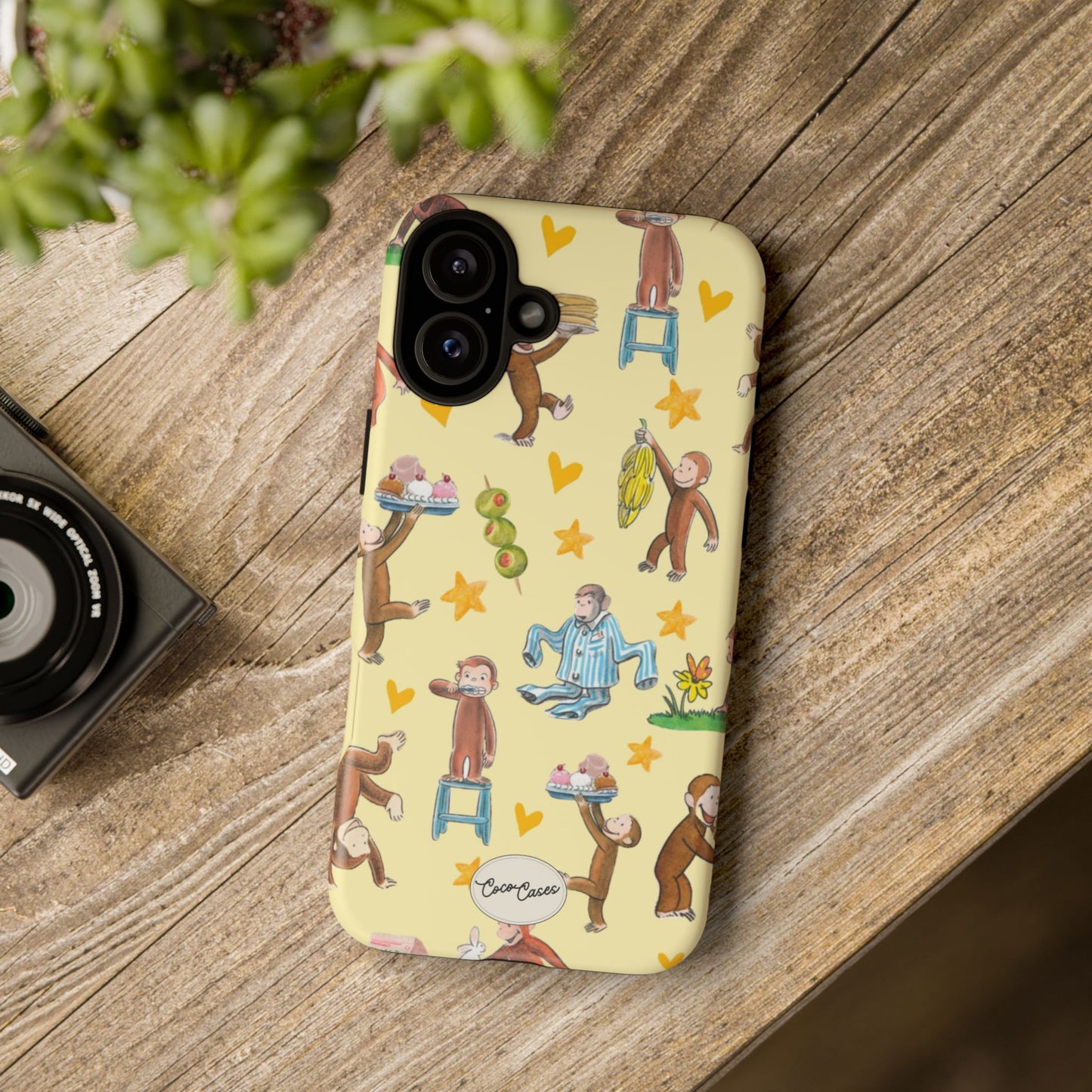 Curious Monkey iPhone Case