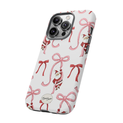 Santa’s Bow Ride iPhone Case