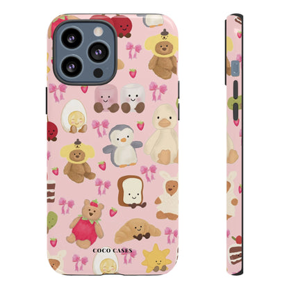 Pink Teddies iPhone Case