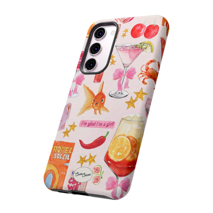 I'm glad I'm a girl Samsung Case
