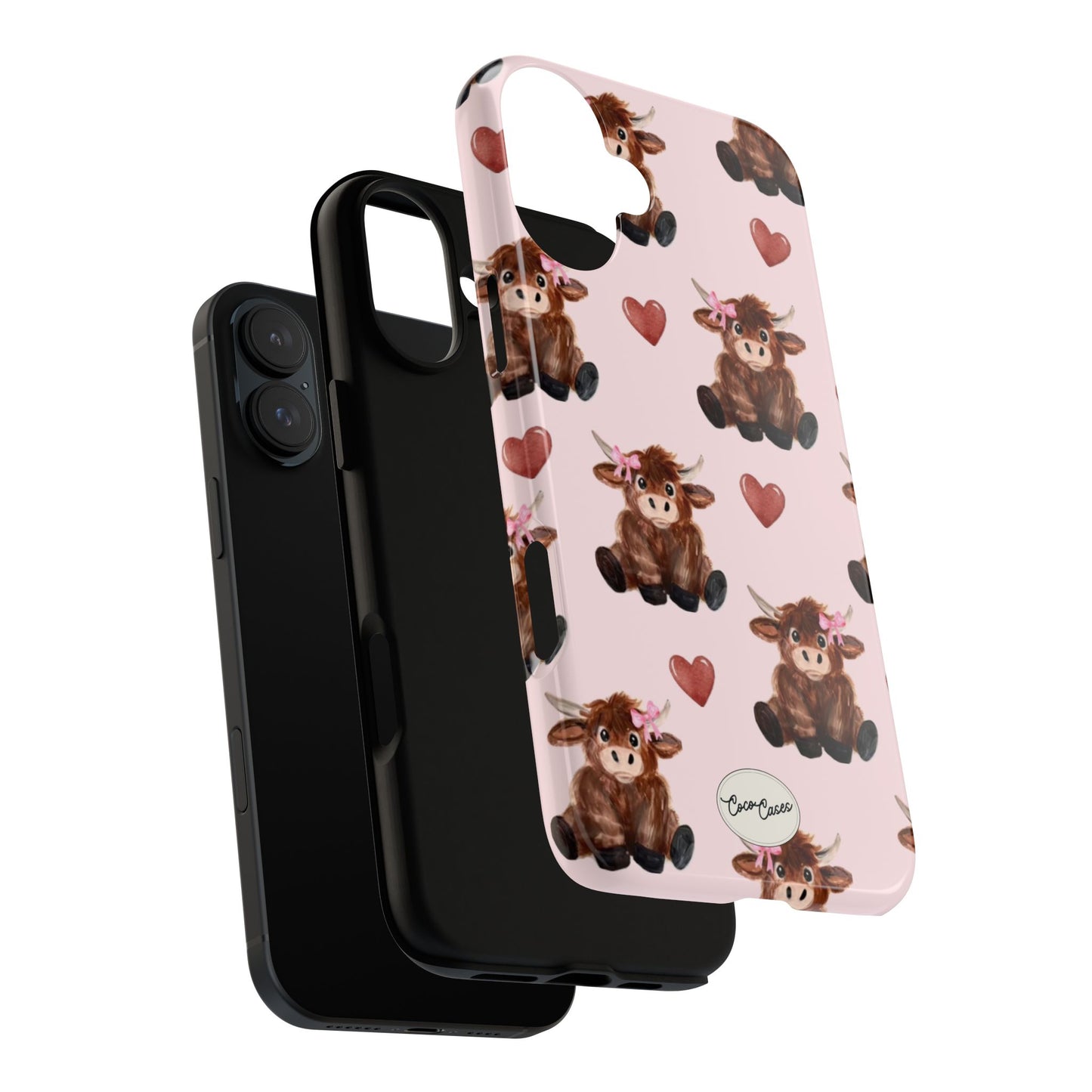 Highland Hearts iPhone Case