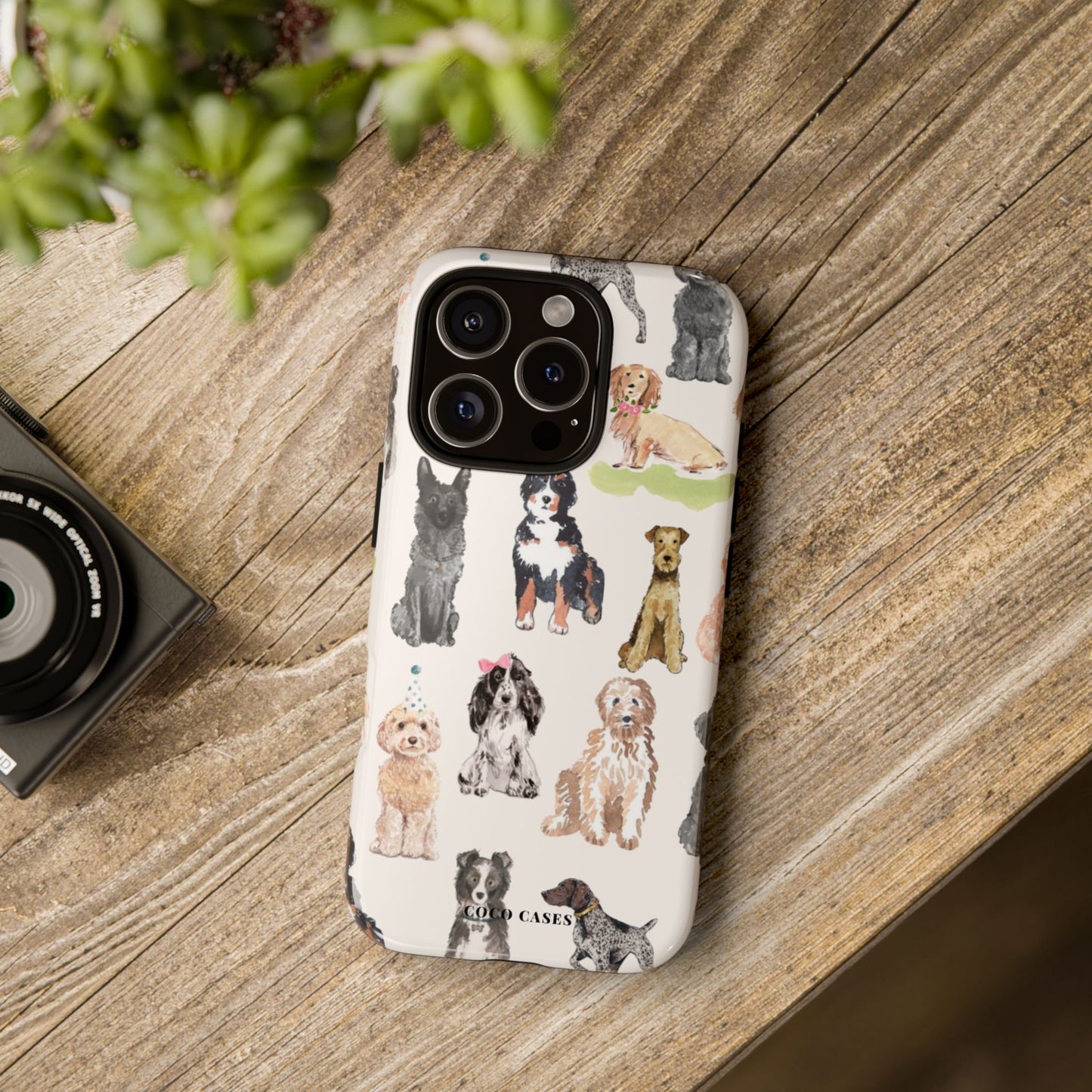 Puppy Party iPhone Case