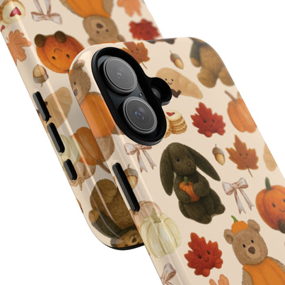 Autumn Teddies iPhone Case