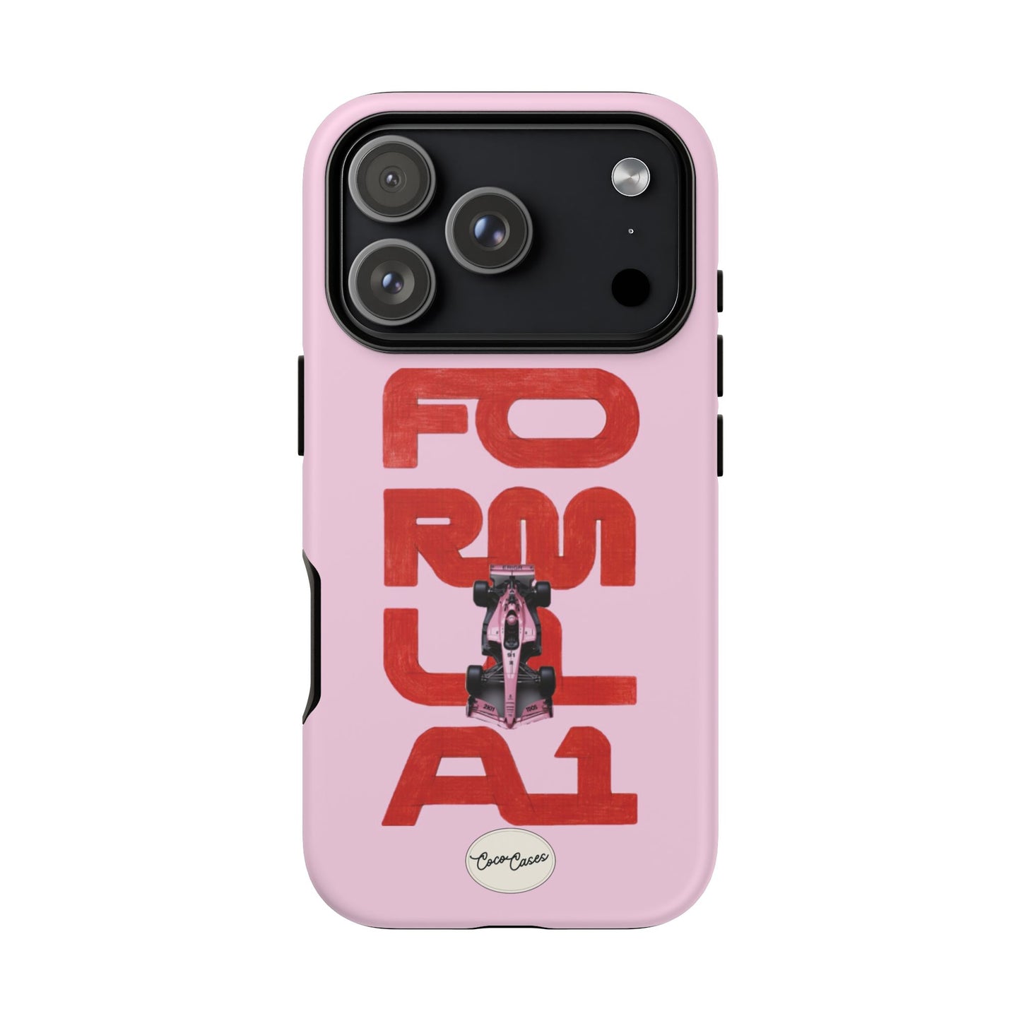 Pink Pitstop iPhone Case