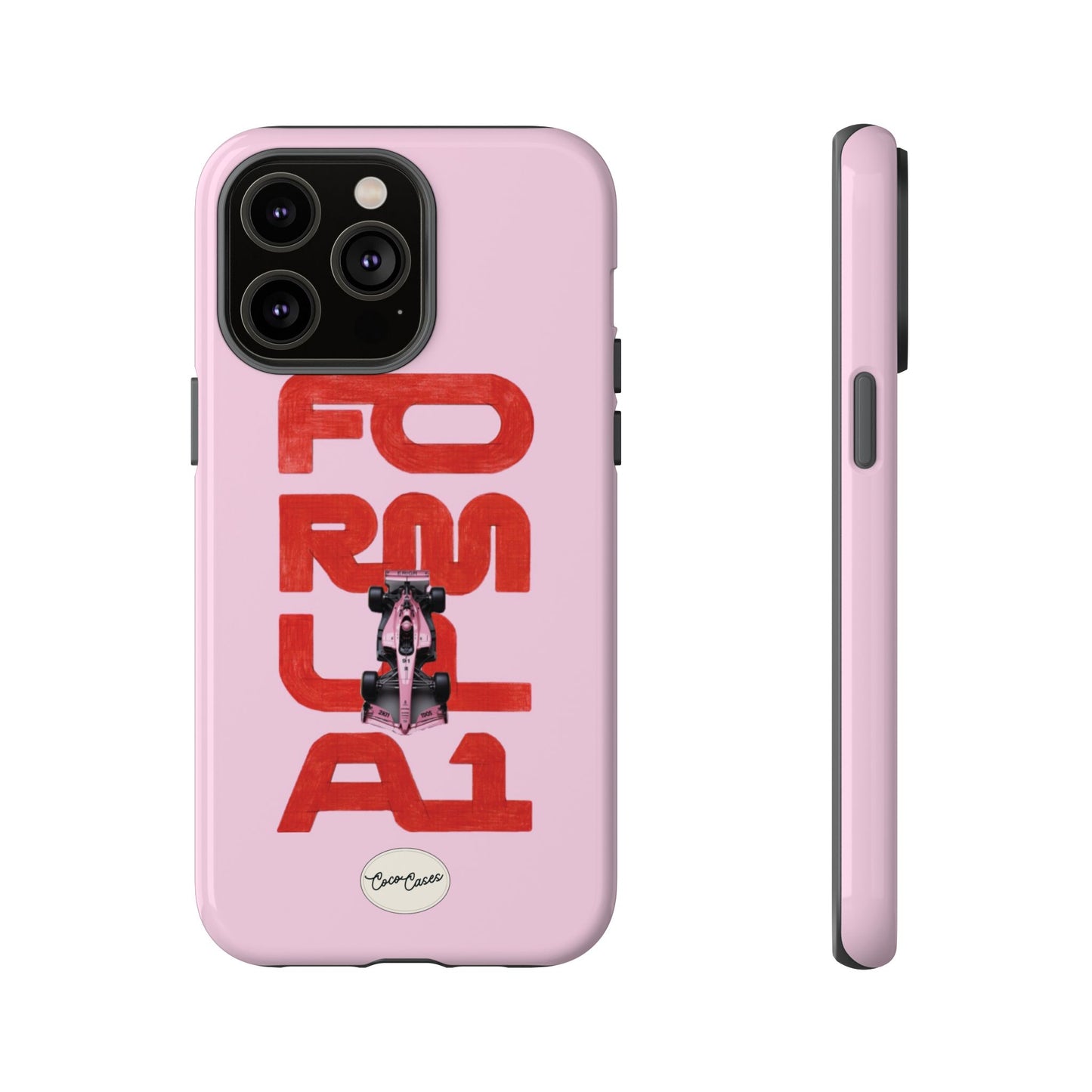 Pink Pitstop iPhone Case