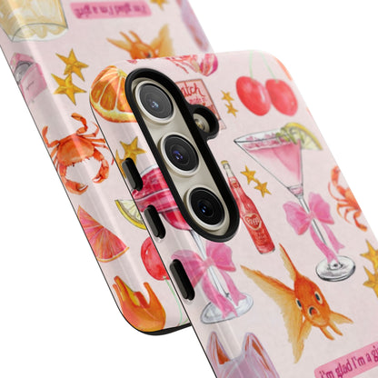 I'm glad I'm a girl Samsung Case