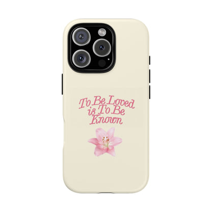 to be loved iPhone Case