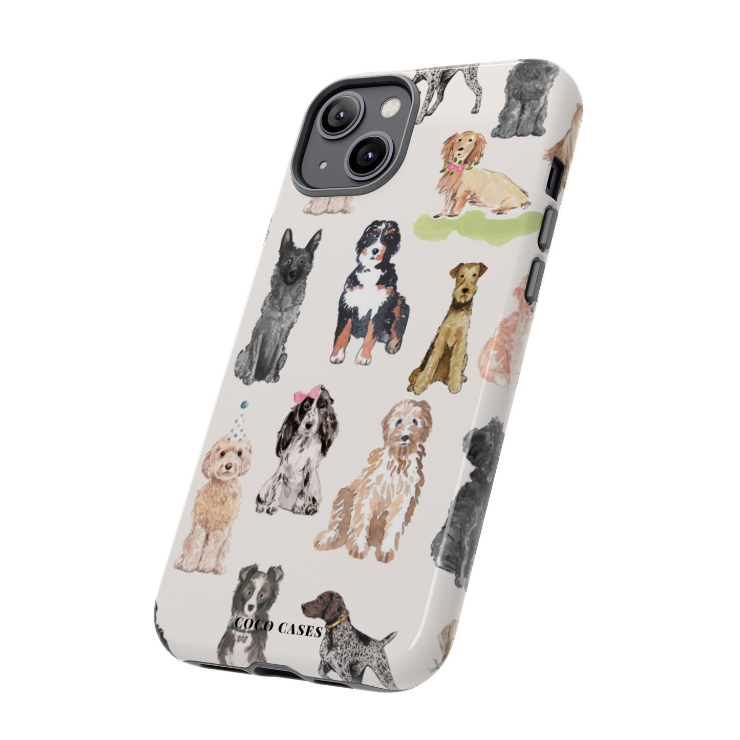 Puppy Party iPhone Case