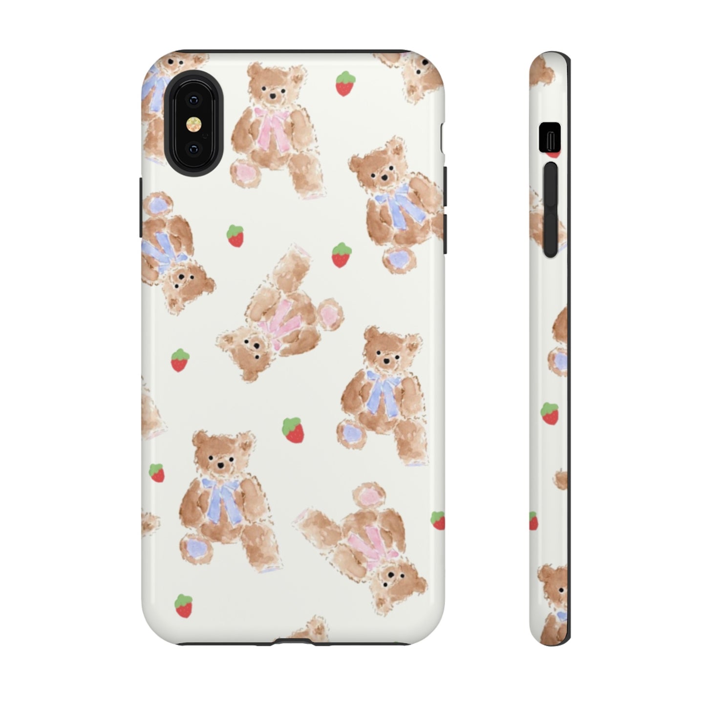 Bears and Berries iPhone Case