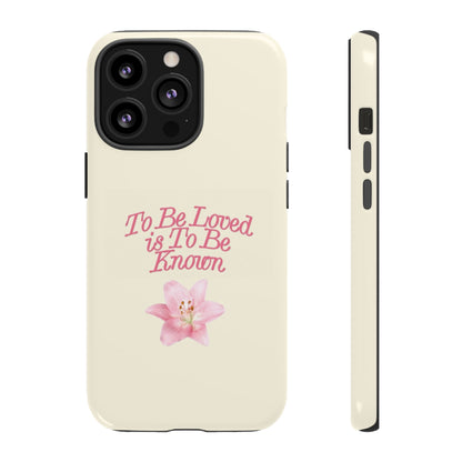 to be loved iPhone Case