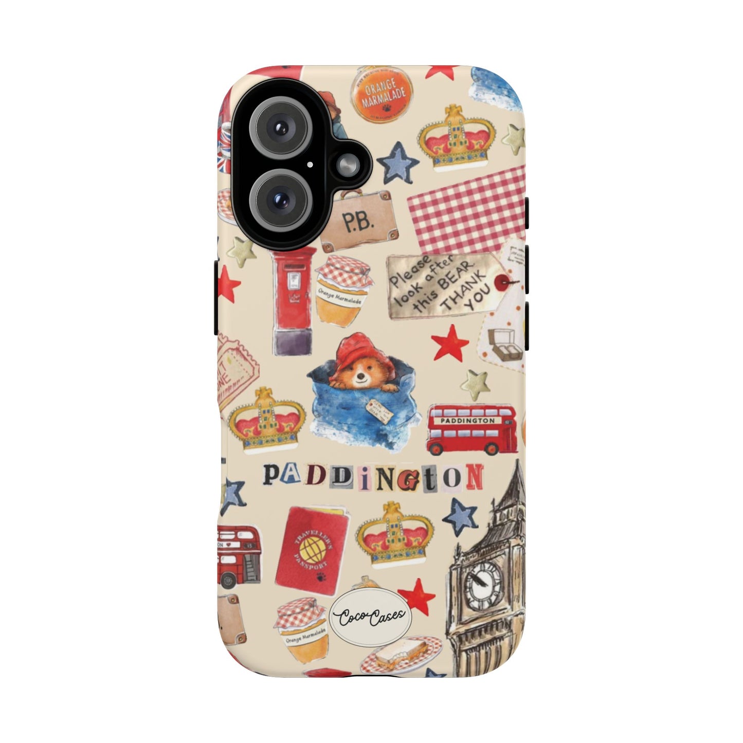 London Bear iPhone Case