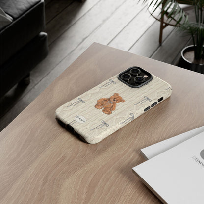 Little Bow Bear iPhone Case