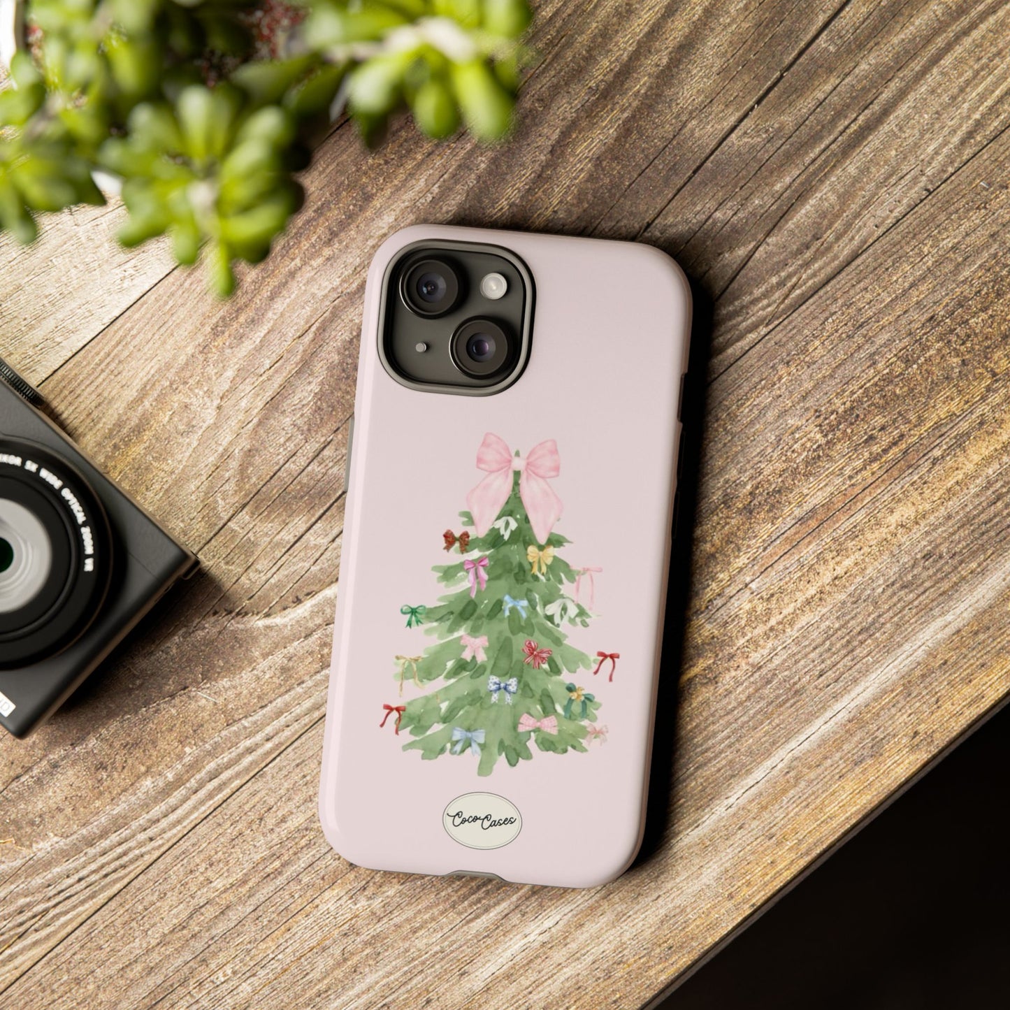 Blush & Pine iPhone Case