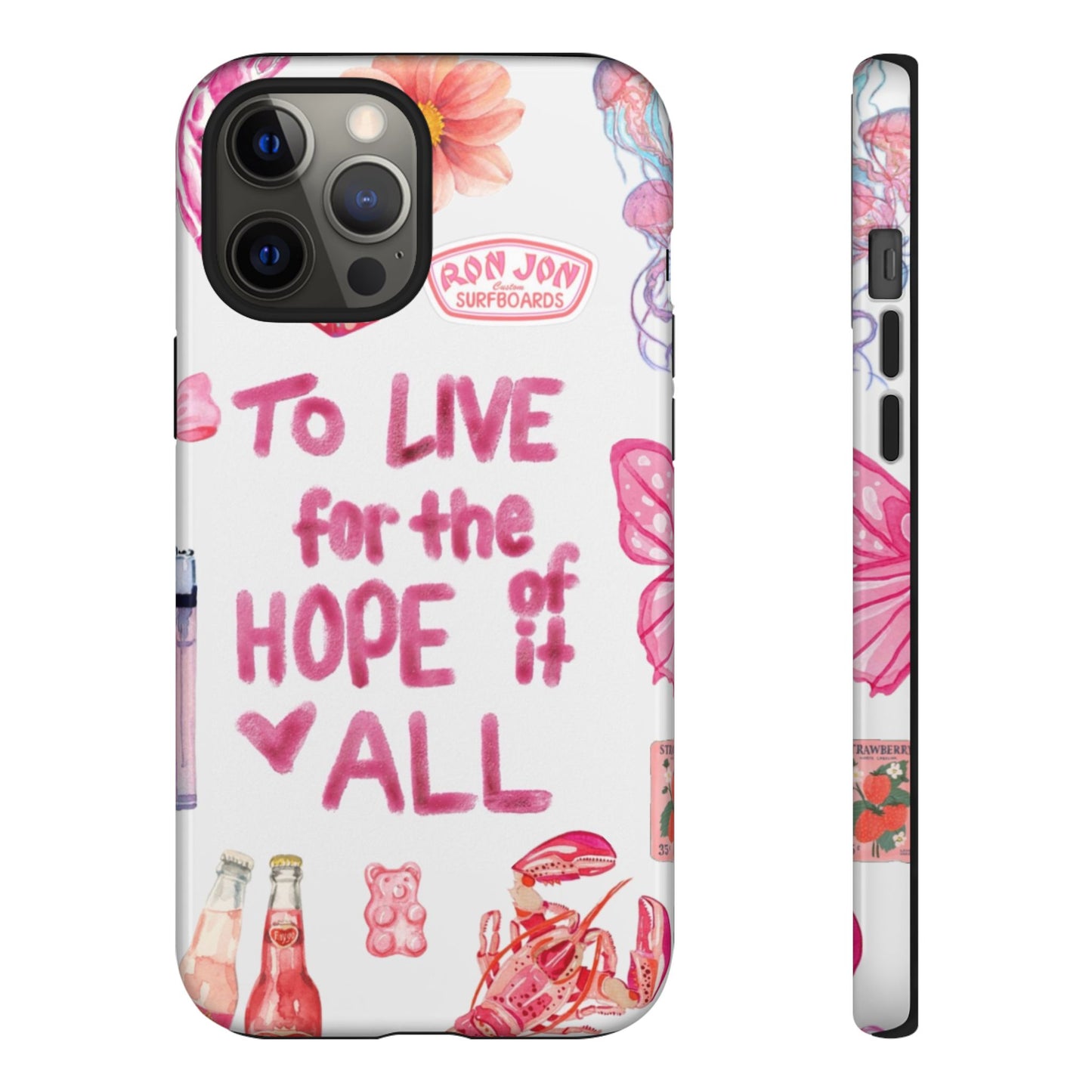 to live for the hope of it all iPhone Case