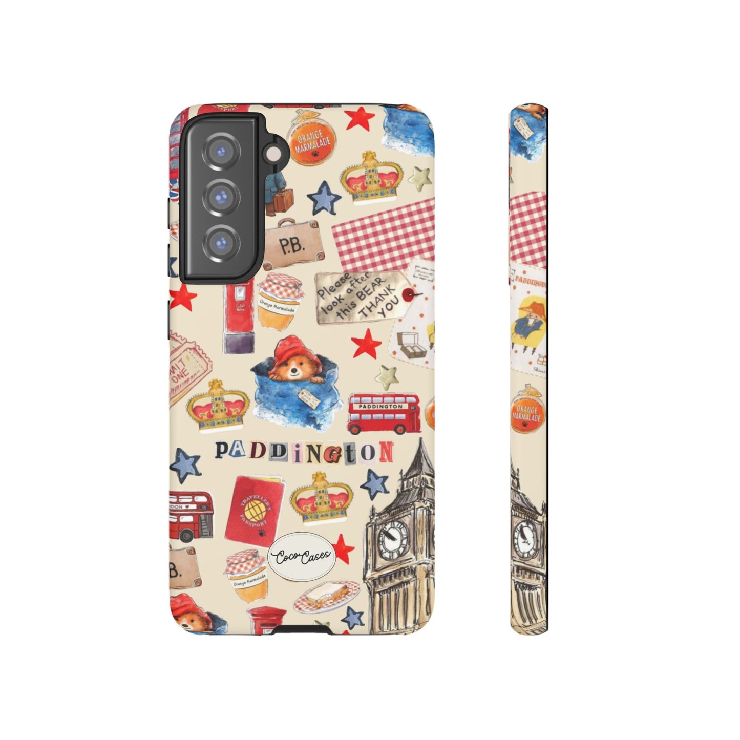 London Bear Samsung Case