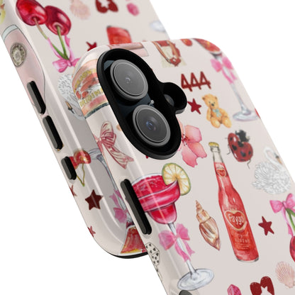 Pink Clutter iPhone Case