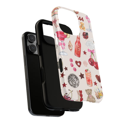 Pink Clutter iPhone Case