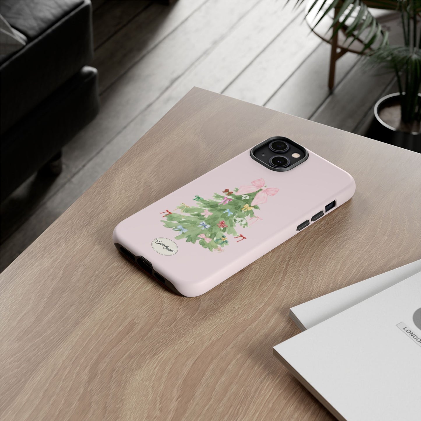 Blush & Pine iPhone Case