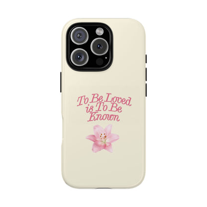 to be loved iPhone Case