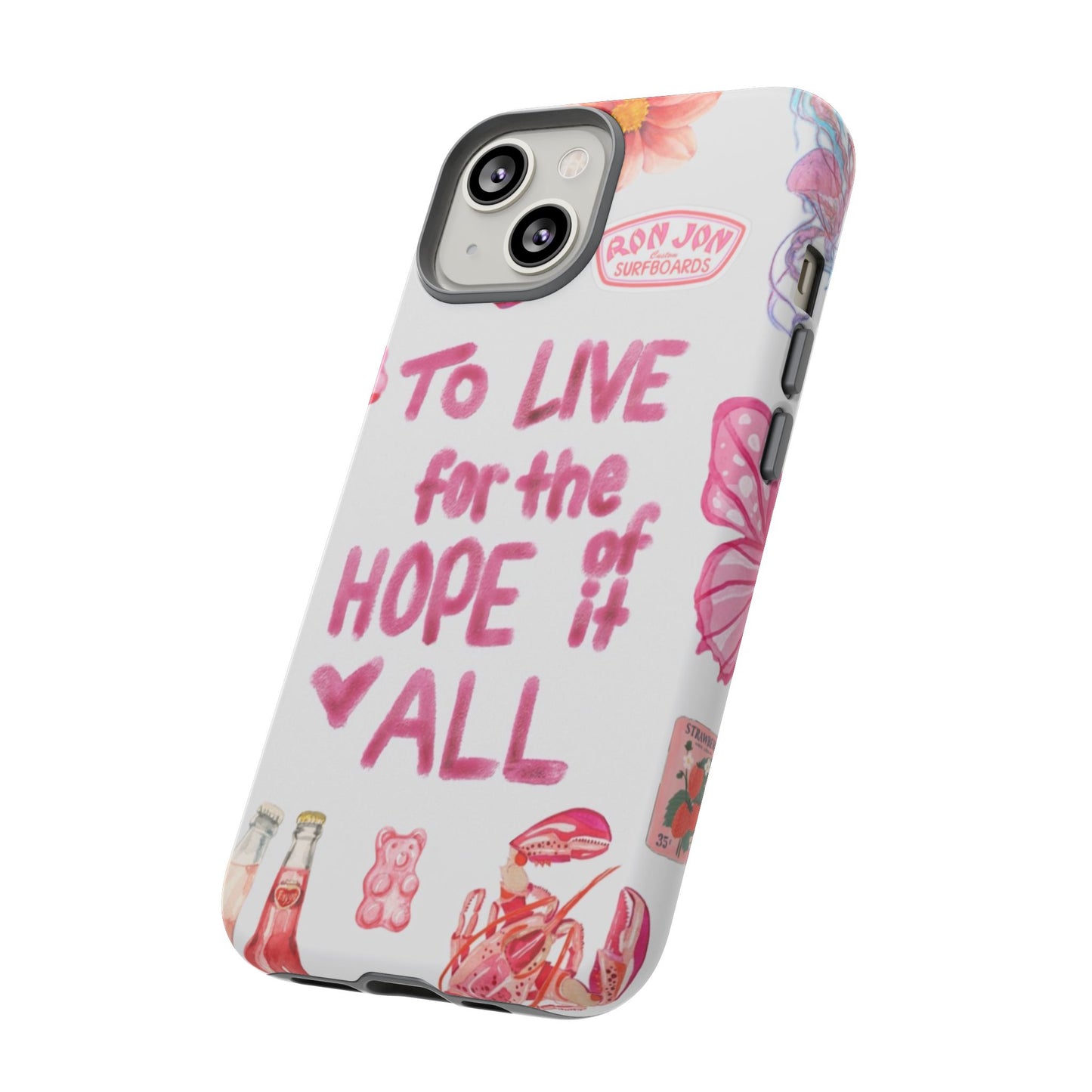 to live for the hope of it all iPhone Case