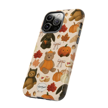 Autumn Teddies iPhone Case