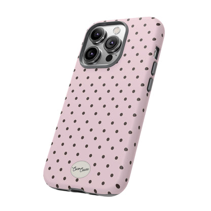 Pink Polka Dot iPhone Case