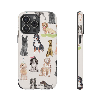 Puppy Party iPhone Case