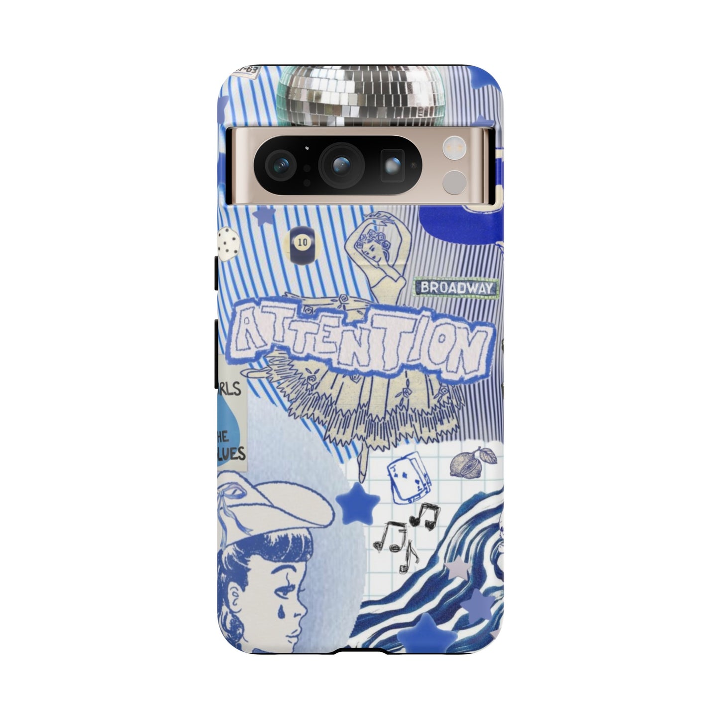 Attention Blues Google Pixel Case