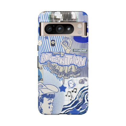 Attention Blues Google Pixel Case