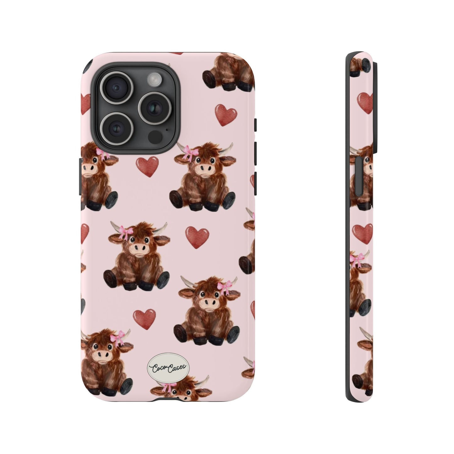 Highland Hearts iPhone Case