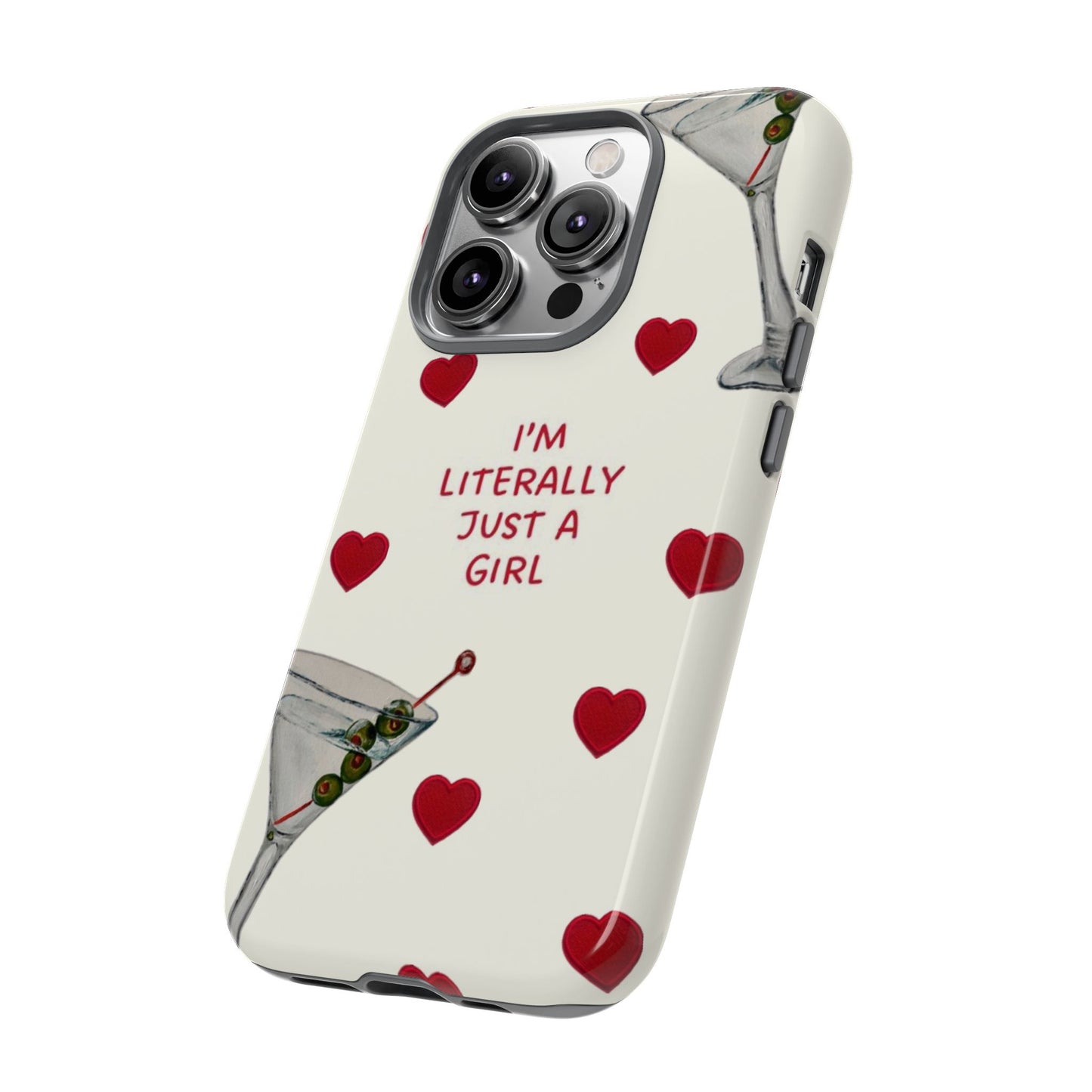 Literally A Girl iPhone Case