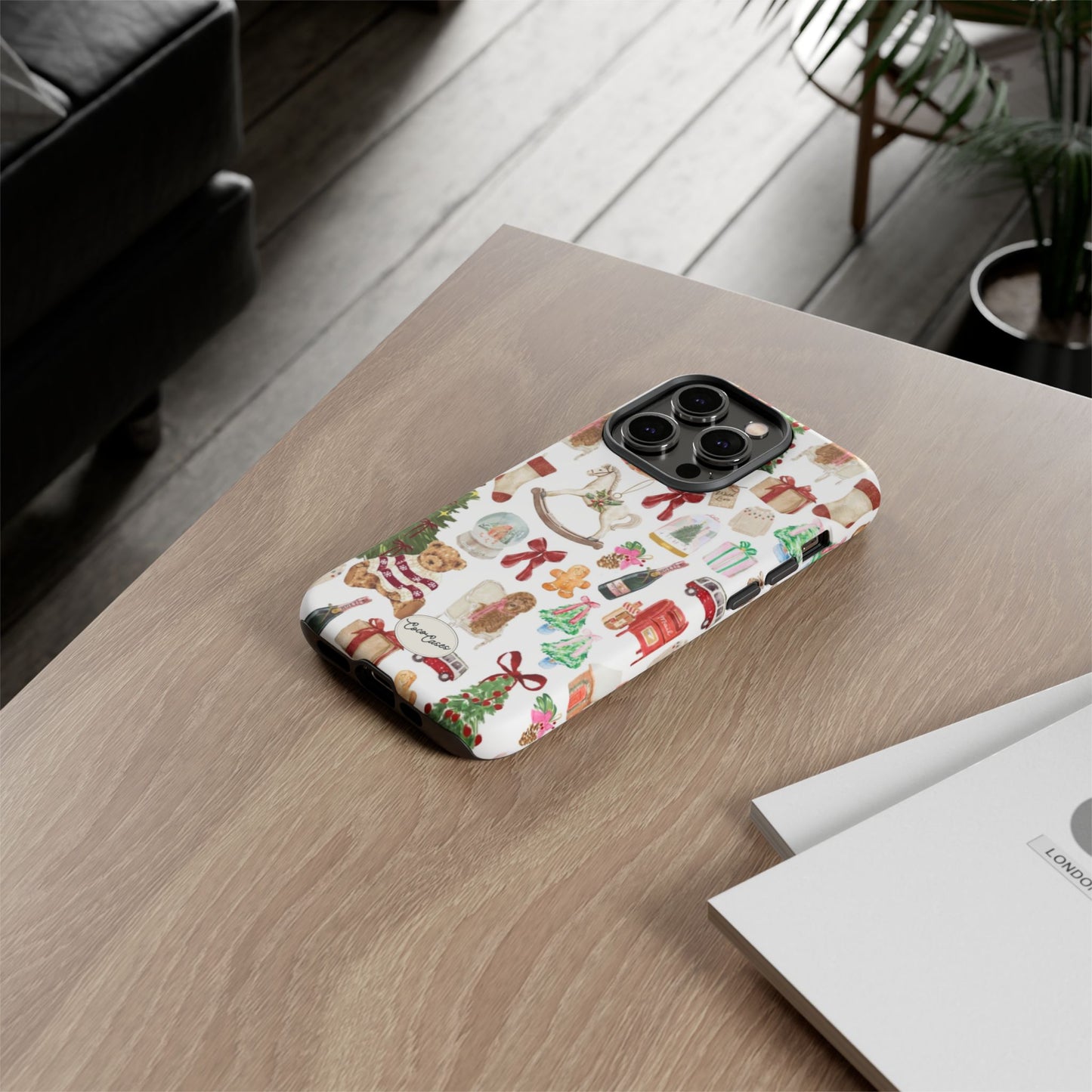 Christmas Chaos iPhone Case