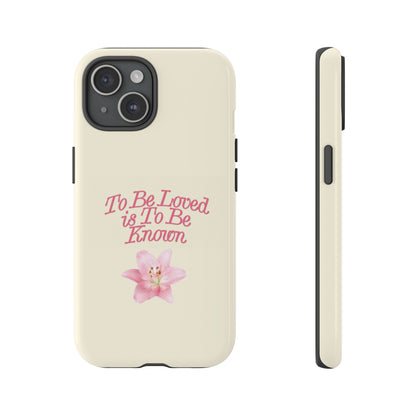 to be loved iPhone Case