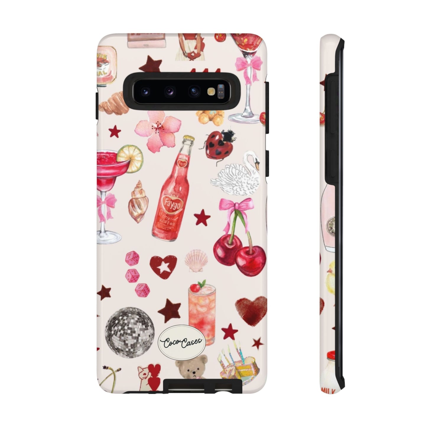 Pink Clutter Samsung Case