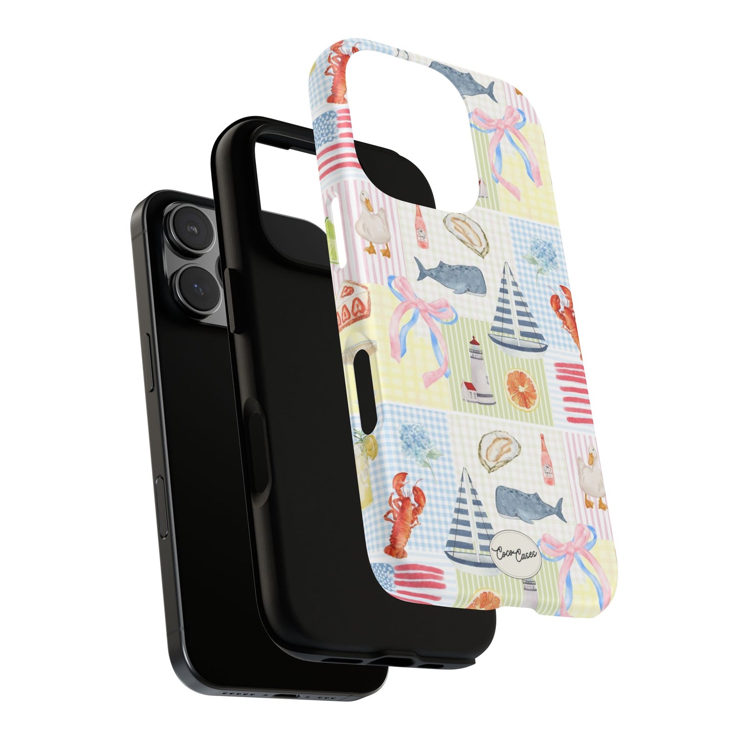 Pretty Patchwork iPhone Case