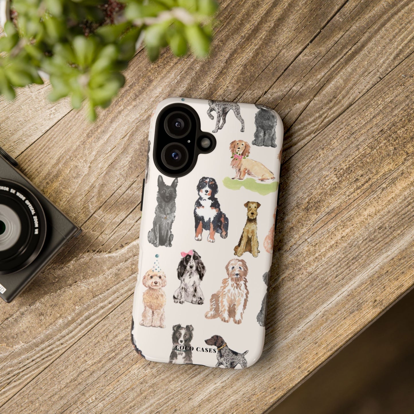 Puppy Party iPhone Case