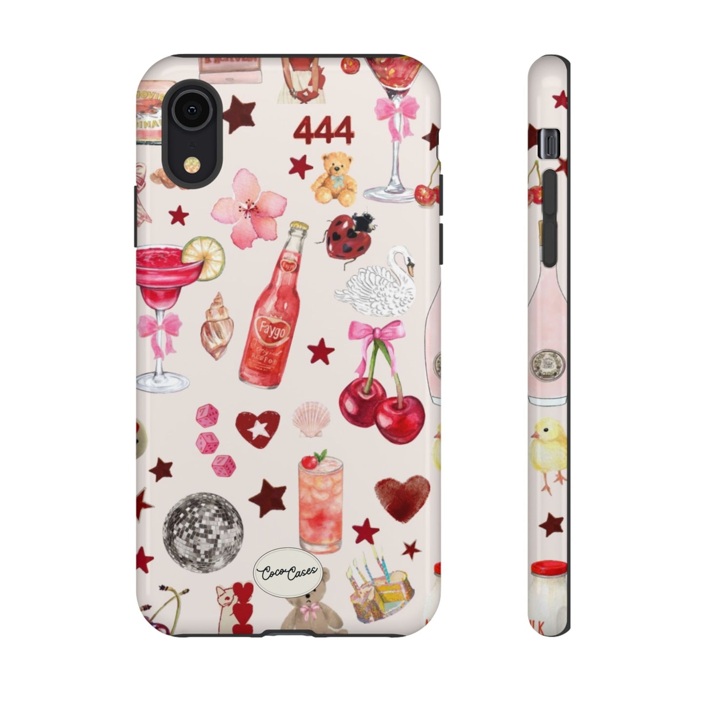 Pink Clutter iPhone Case