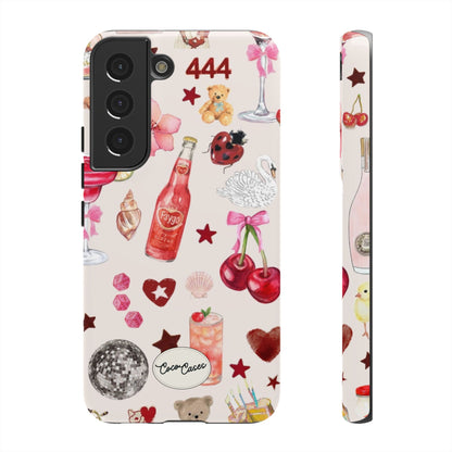 Pink Clutter Samsung Case